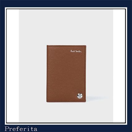 Paul Smith】ピボットカードケース ストローグレインレザー (Paul