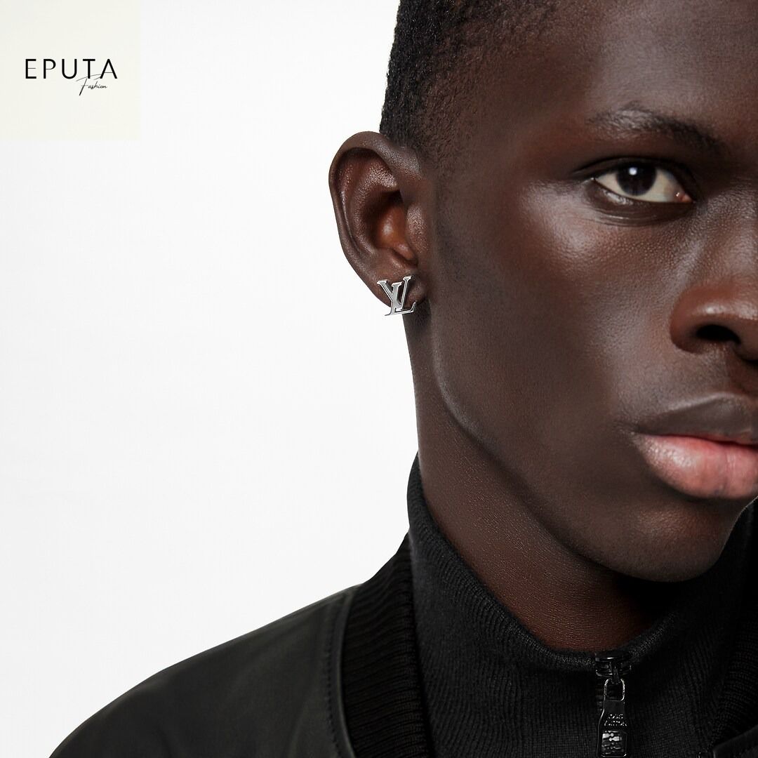 SALE]ヴィトン Vuitton レア ピアスLV インスティンクト (Louis