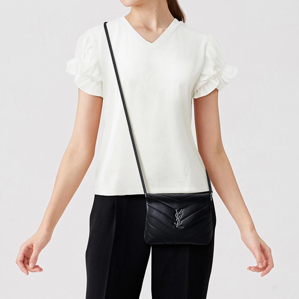 大特価SALE☆Saint Laurent☆ルル トイ バッグ☆BLACK☆送関込 (Saint