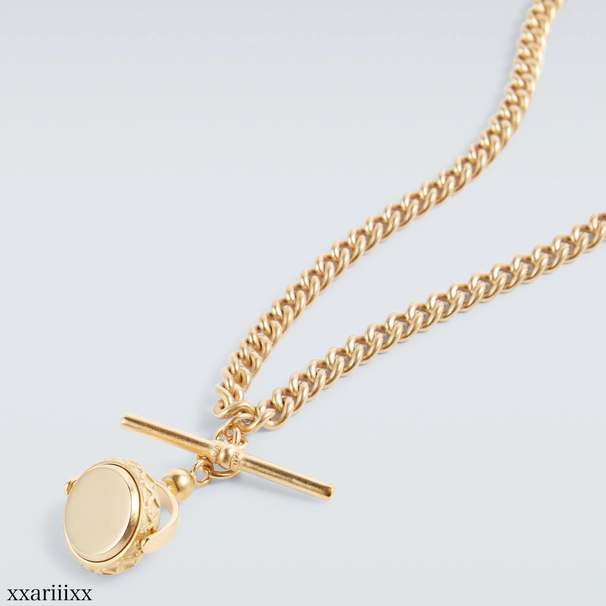 ◇NEW◇Maison Margiela◇ ゴールド リバーシブル ネックレス (Maison