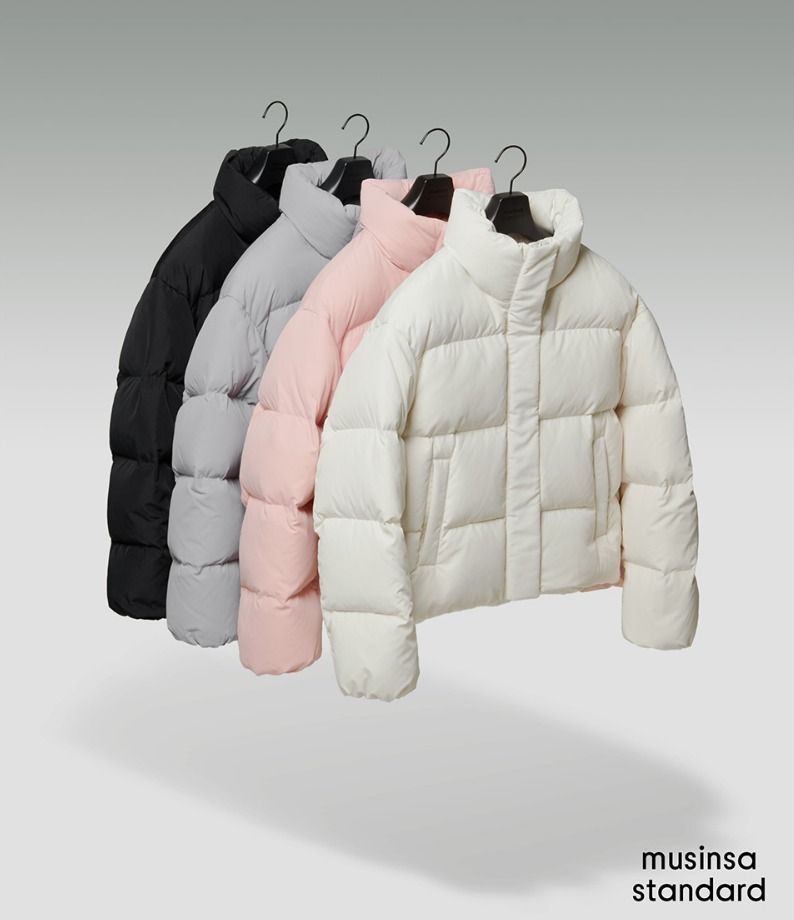 MUSINSA STANDARD LADY'S_ダウンプッパーショートペディン_6色