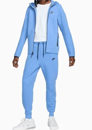 Nike Tech フリースパーカー＆ジョガーセット＊Polar/ブラック (Nike