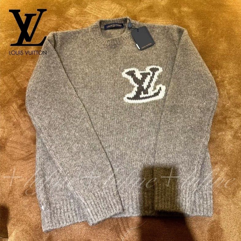 シンプルで合わせやすい♪男女兼用☆】ルイヴィトン ニット (Louis