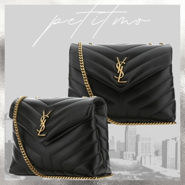 サンローラン ルル スモール キルティングレザー ブラック (Saint