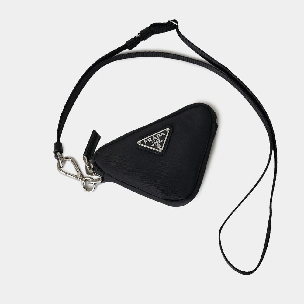 最安値挑戦中☆PRADA☆ネック ストラップ ポーチバッグ☆BLACK (PRADA