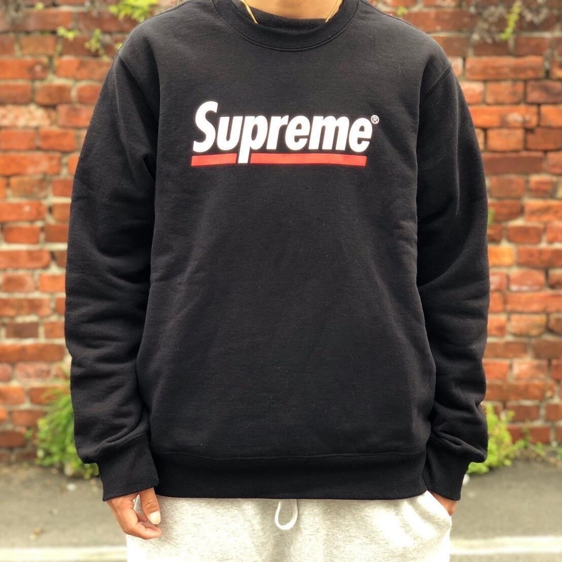 ☆キムタク着用モデル☆木村拓哉 アンダーラインスウェット SS20