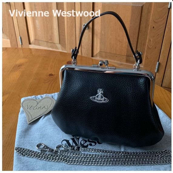 Vivienne☆ GRANNY 口金ミニショルダーバッグ ヴィ―ガン (Vivienne