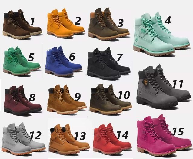 全15色 Timberland 50周年記念 プレミアム版 ブーツ 関税送料込