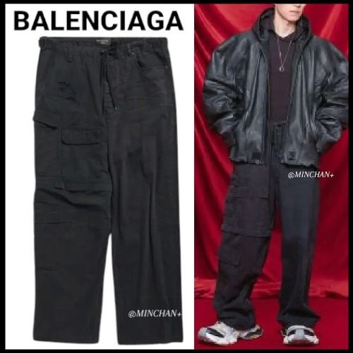 24SS[BALENCIAGA]Hybrid Baggy Pants ハイブリッドバギーパンツ