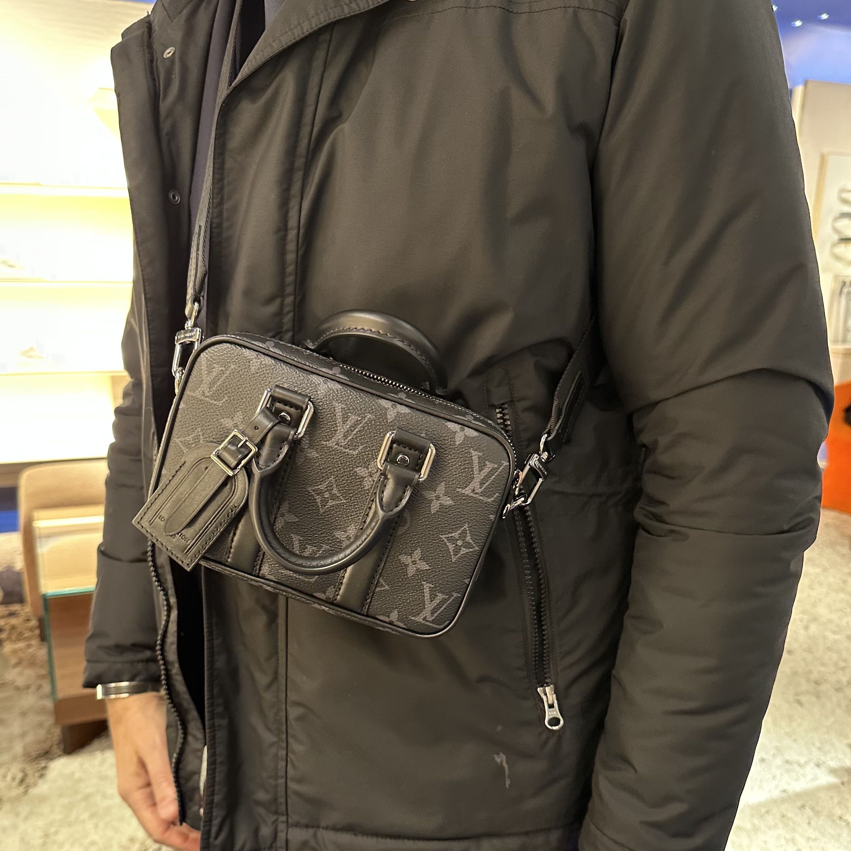 Louis Vuitton【ナノ・PDV】お洒落な ビジネスバッグ モノグラム