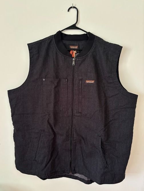 patagonia】Men's All Seasons Hemp Canvas Vest ブラック (Patagonia