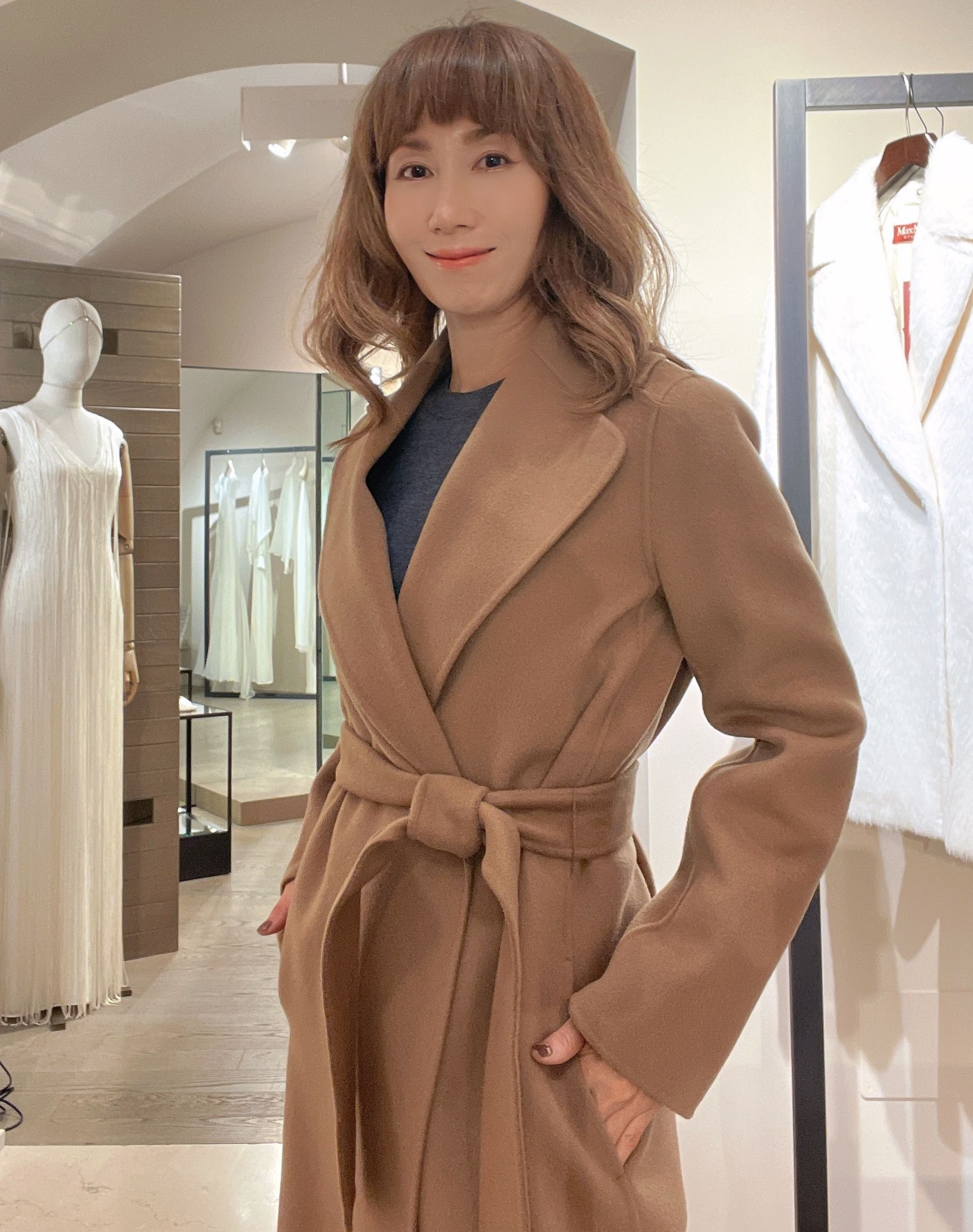 SMaxMara【POLDO】ヴァージンウールダブルフェイス☆6色・関税込 (S