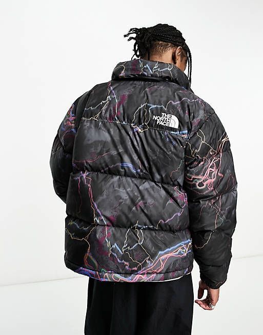 23FW新作☆TNF☆ヌプシ ダウンジャケット☆USA 700fill☆ マルチ (THE