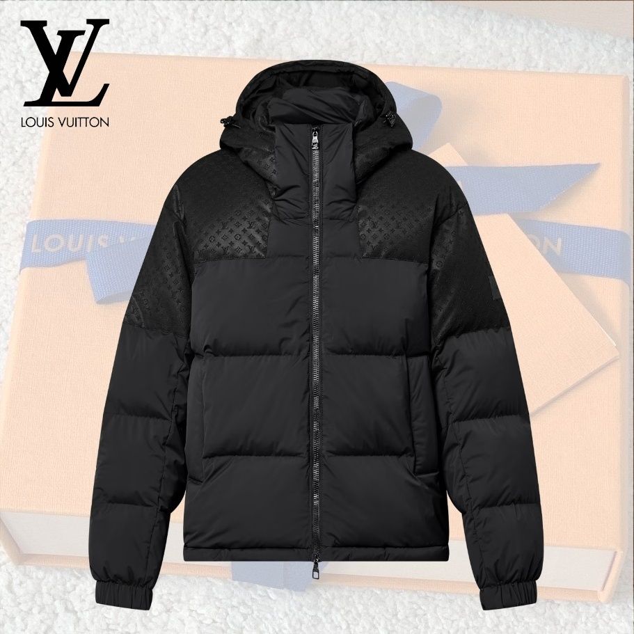 あたたかさとお洒落を両立♪】ルイヴィトン ダウンジャケット (Louis