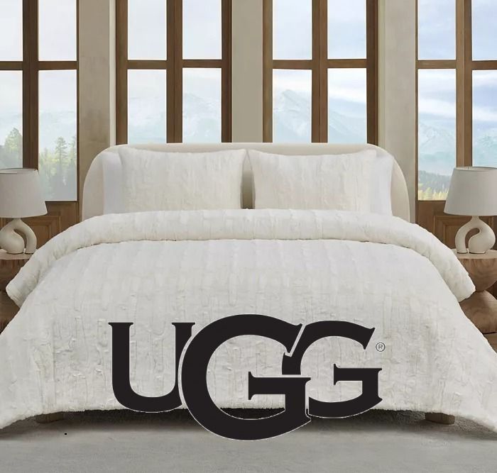 極上ふわふわ【UGG】キング:Valorお布団&枕カバー3点セット (UGG