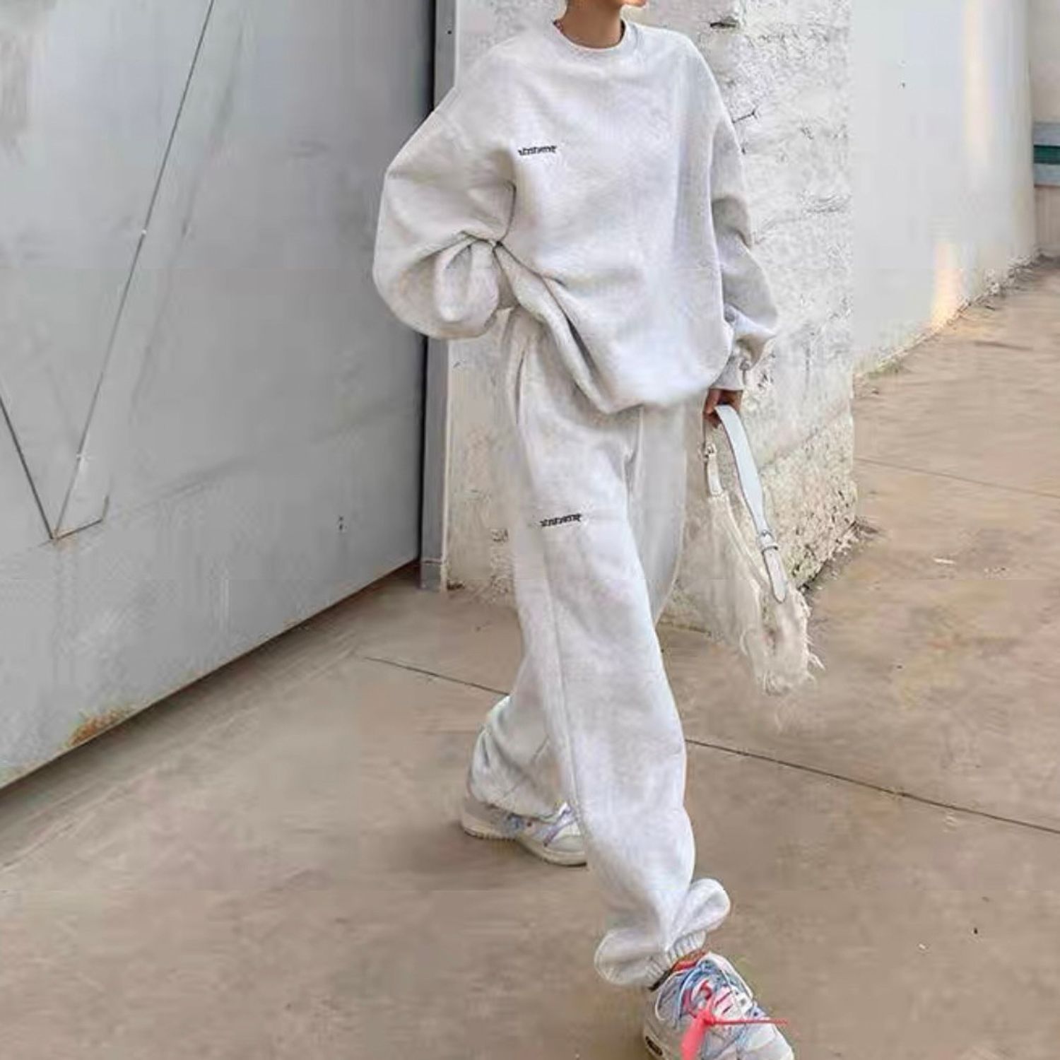 スウェット セットアップ 長袖 パンツ ストリート カジュアル