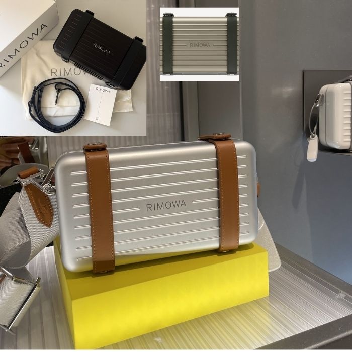 RIMOWAリモワ アルミニウム製クロスボディバッグ クラッチバッグ