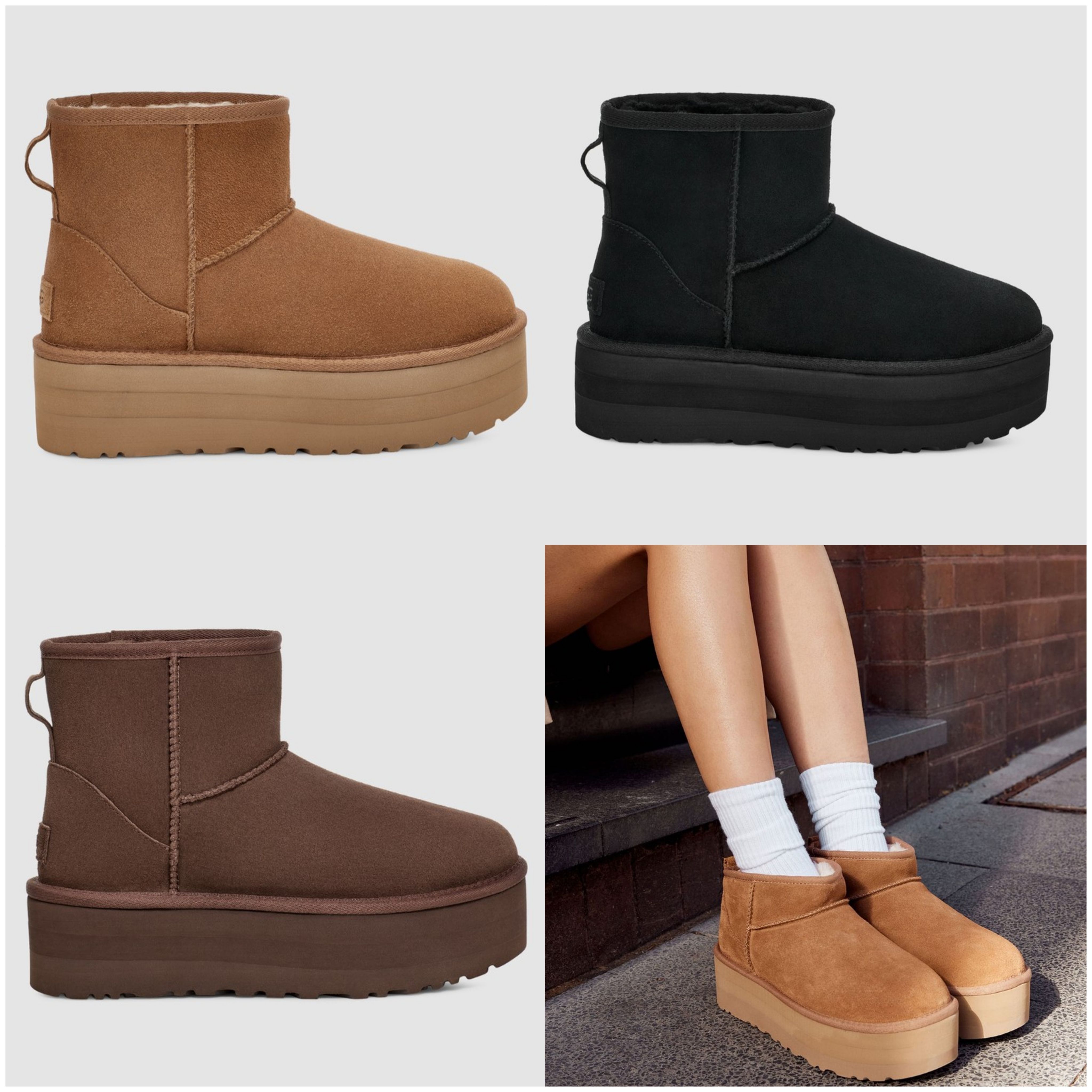 UGGオーストラリア クラシック ミニ プラットフォーム (UGG/ショート