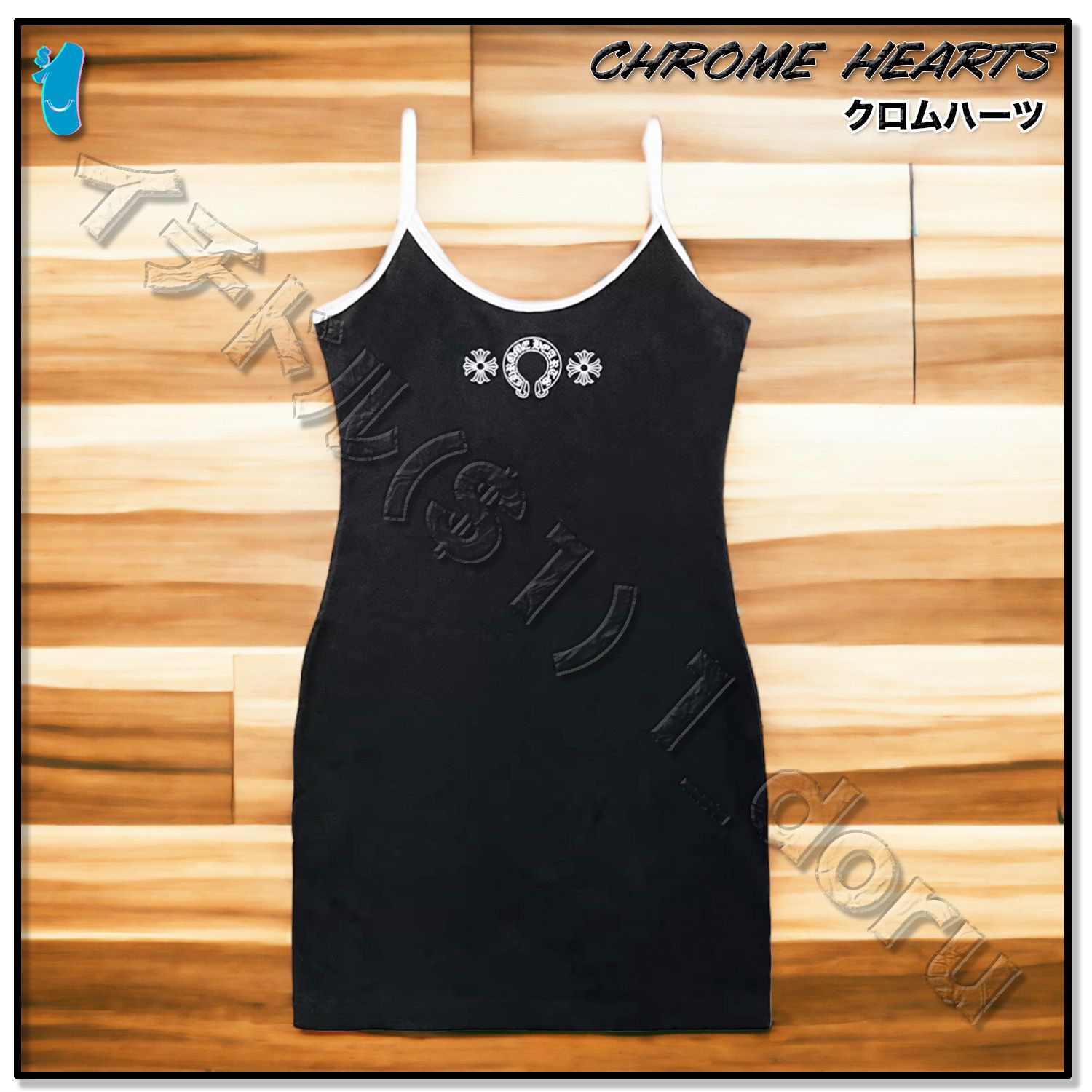 CHROME HEARTS+ ホースシュー レディース キャミソール ドレス (CHROME