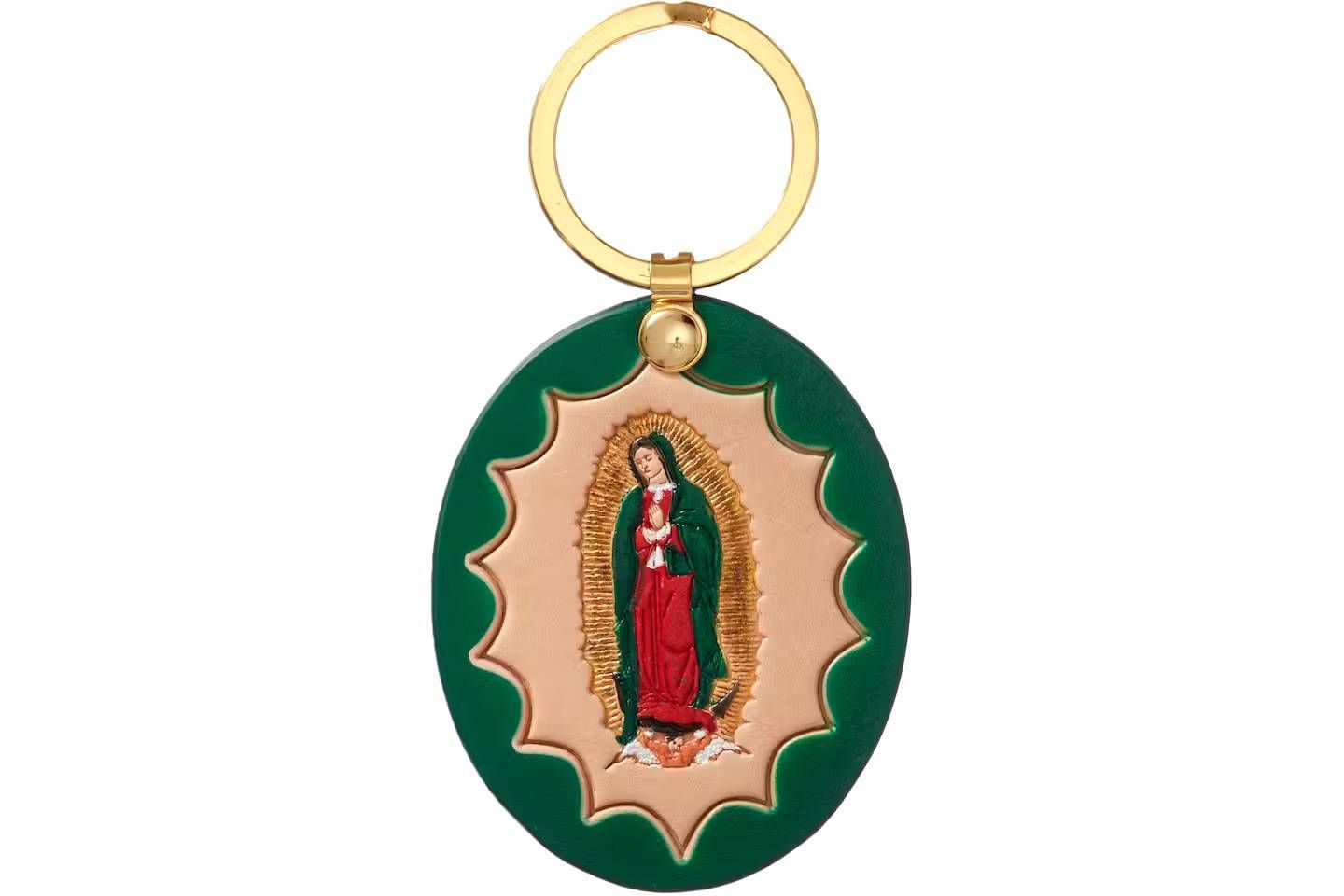 シュプリーム☆レザーキーホルダー☆Guadalupe Leather Keychain