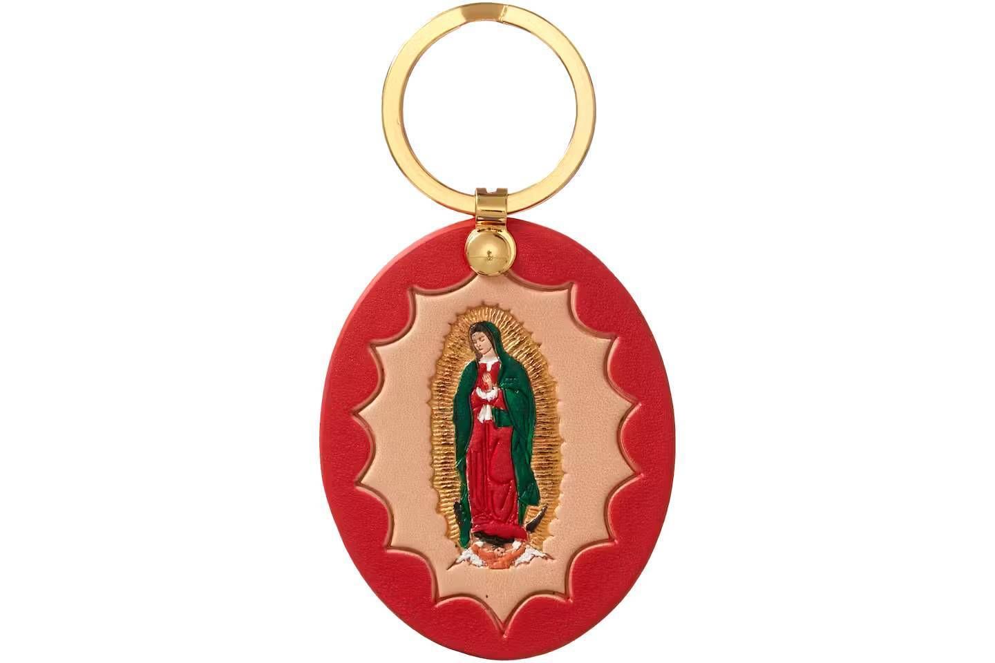 シュプリーム☆レザーキーホルダー☆Guadalupe Leather Keychain
