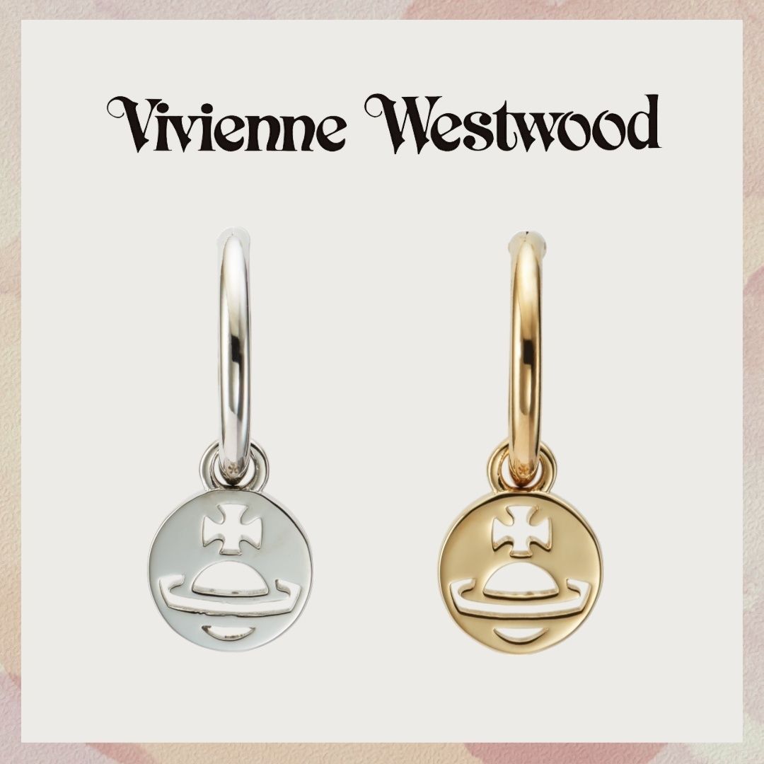 Vivienne Westwood】MAN DARIO シングルフープピアス (Vivienne