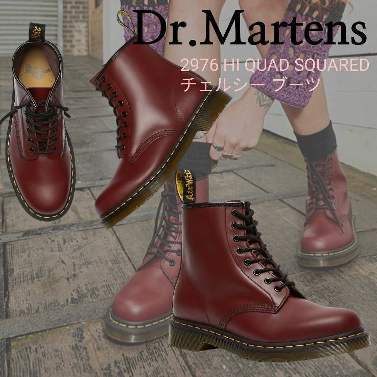 □Dr.Martens□1460 エイト ホールブーツ チェリーレッド WOMEN (Dr