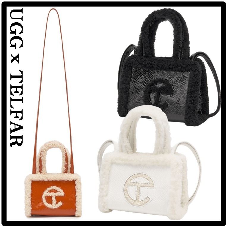 ☆関税込☆UGG☆UGG X TELFAR Shopper Bag Crinkle Small W☆ (UGG