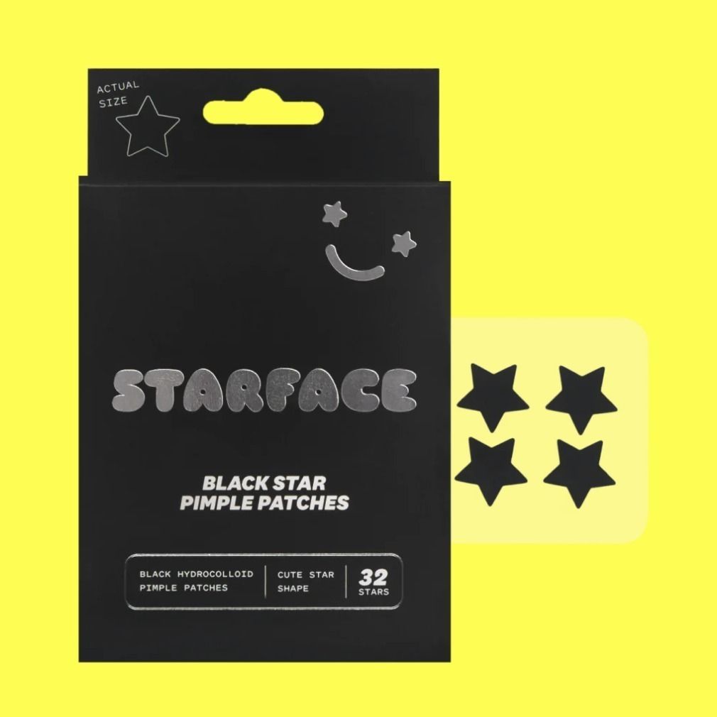 Starface☆ヘイリー愛用☆black star☆ニキビパッチ☆ブラック