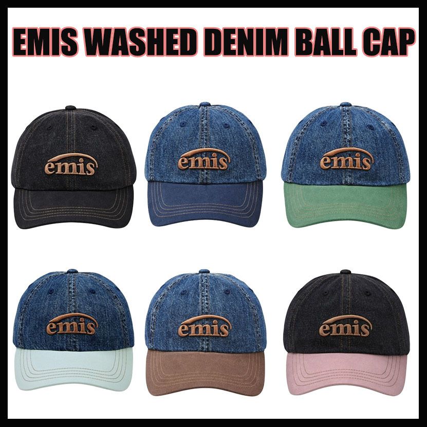 人気 ☆EMIS☆ WASHED DENIM BALL CAP (EMIS/キャップ) 101277298【BUYMA】