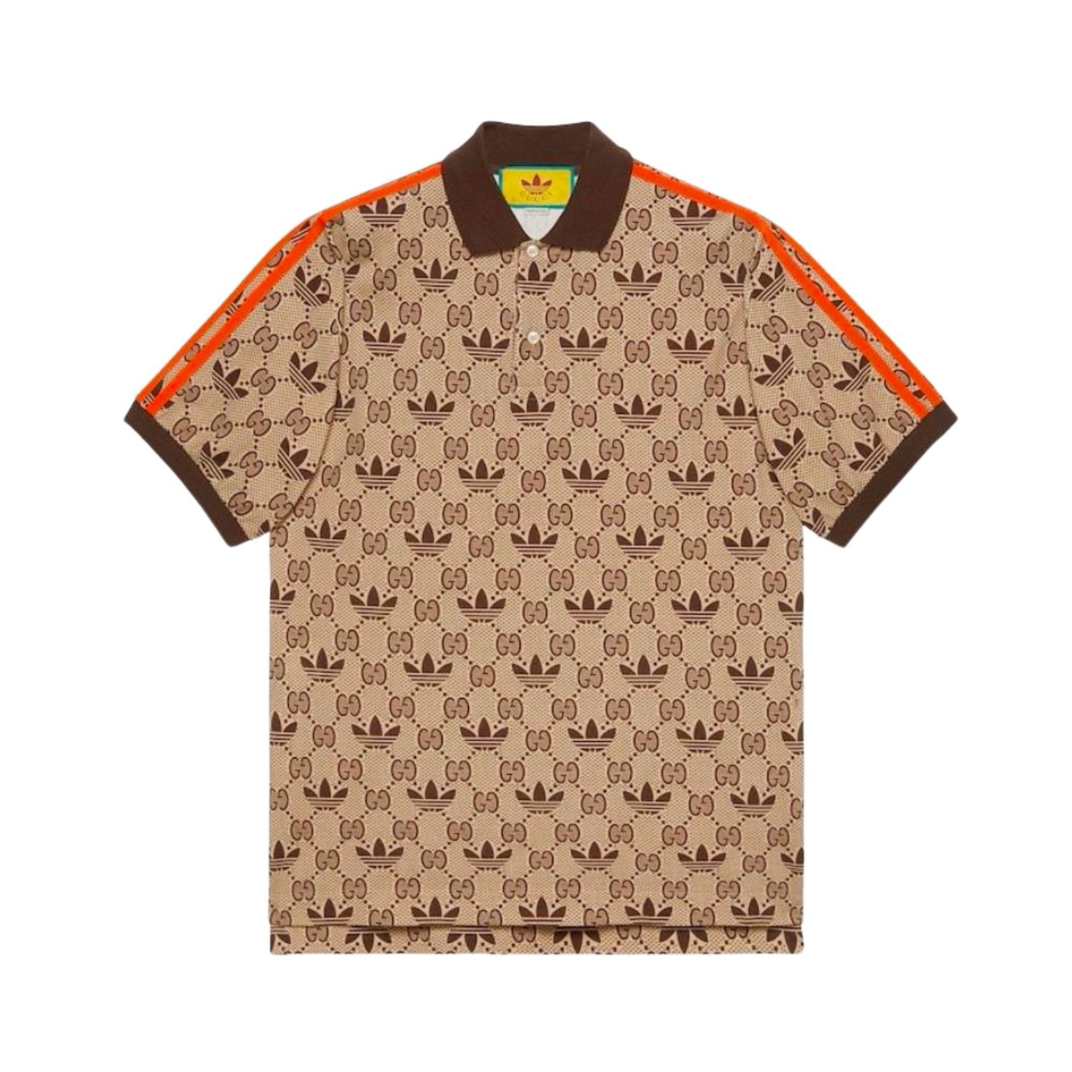 GUCCI Adidas グッチ アディダス GG トレフォイル ポロシャツ (GUCCI