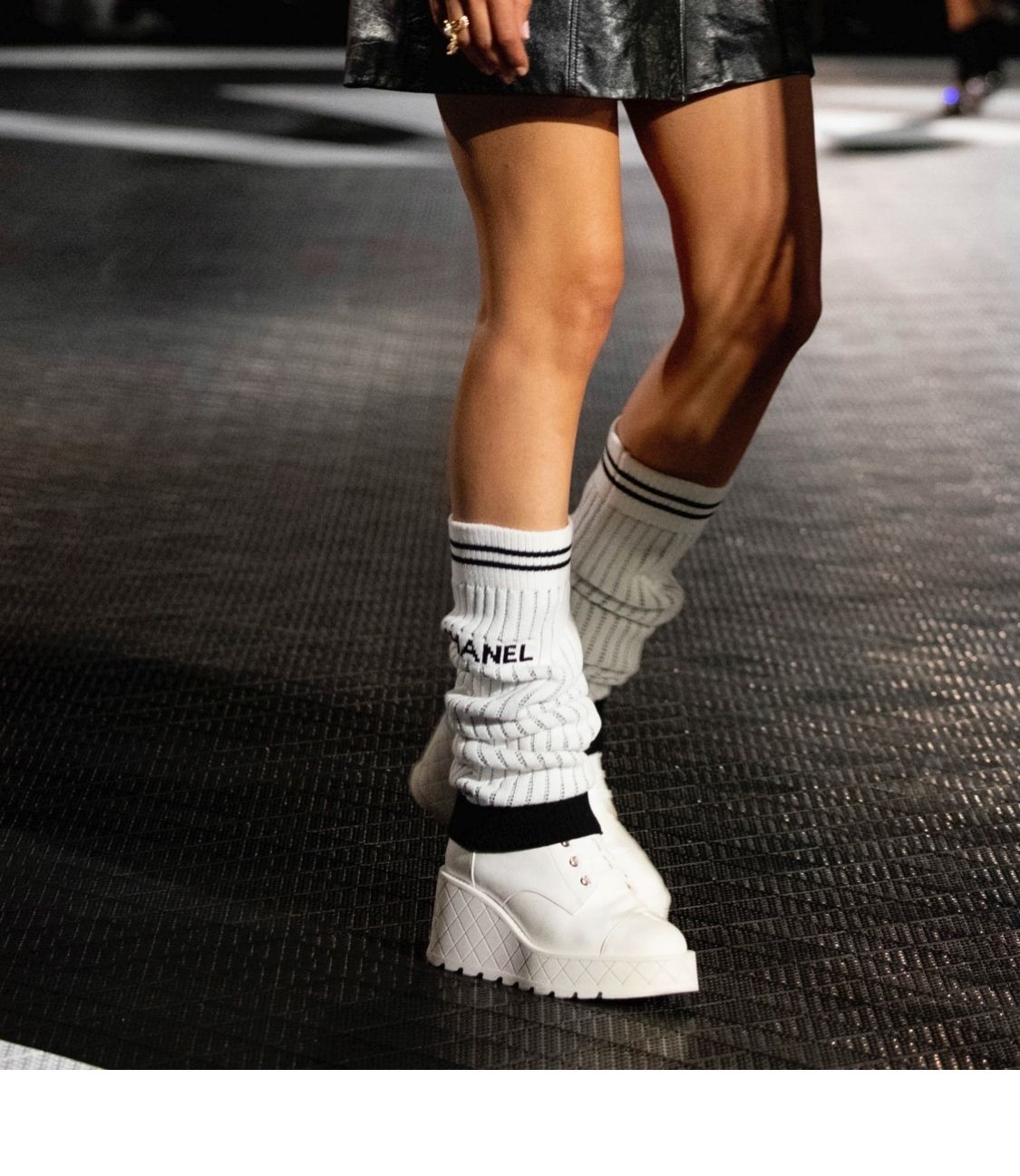 ☆完売必須☆【CHANEL】 ゲートル ソックス (CHANEL/タイツ・ソックス