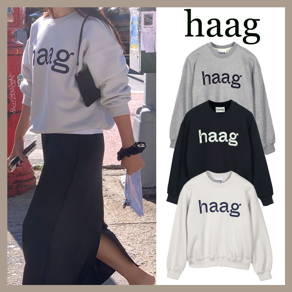 haag】a birthday sweatshirt☆韓国 人気☆トレーナー (haag