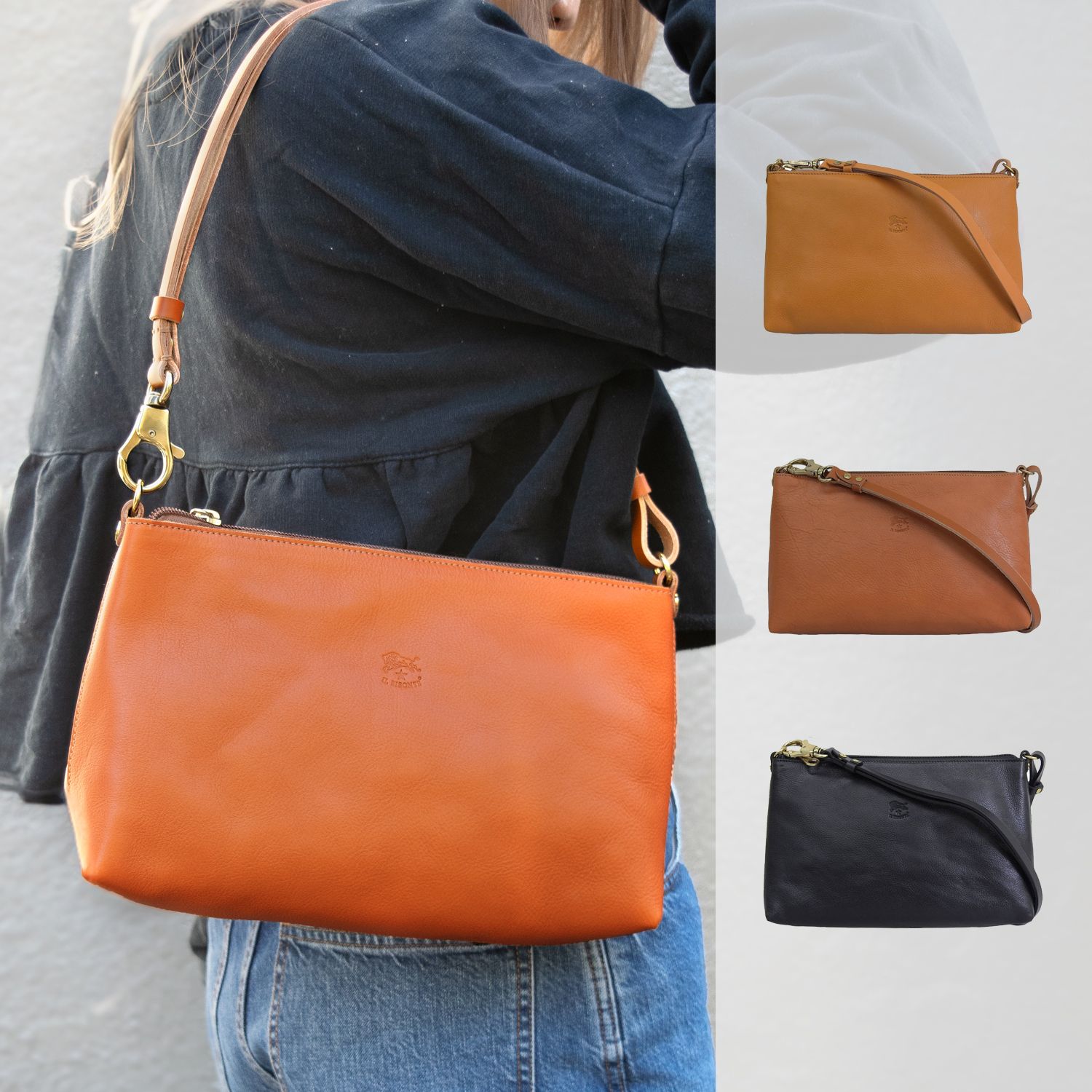 IL BISONTE イルビゾンテ ショルダー バッグ【送料0/国内即発】 (IL