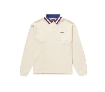関税込 23AW Week15 Supreme THERMAL L/S POLO (Supreme/ポロシャツ