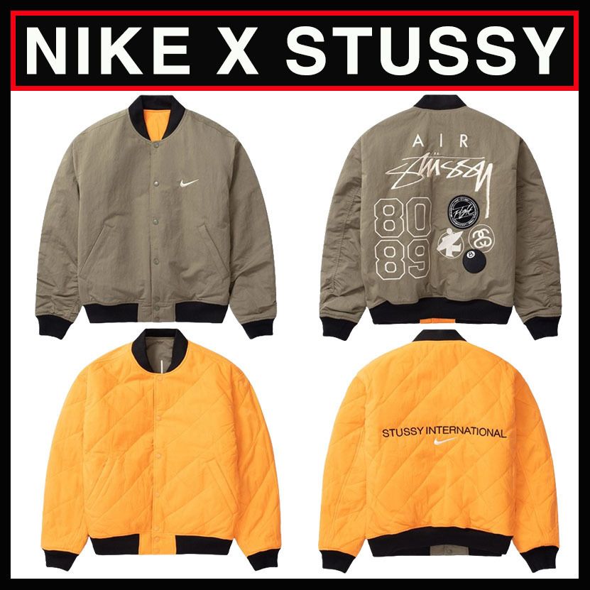 大人気 ☆NIKE X STUSSY☆ REVERSIBLE JACKET (Nike/ジャケットその他