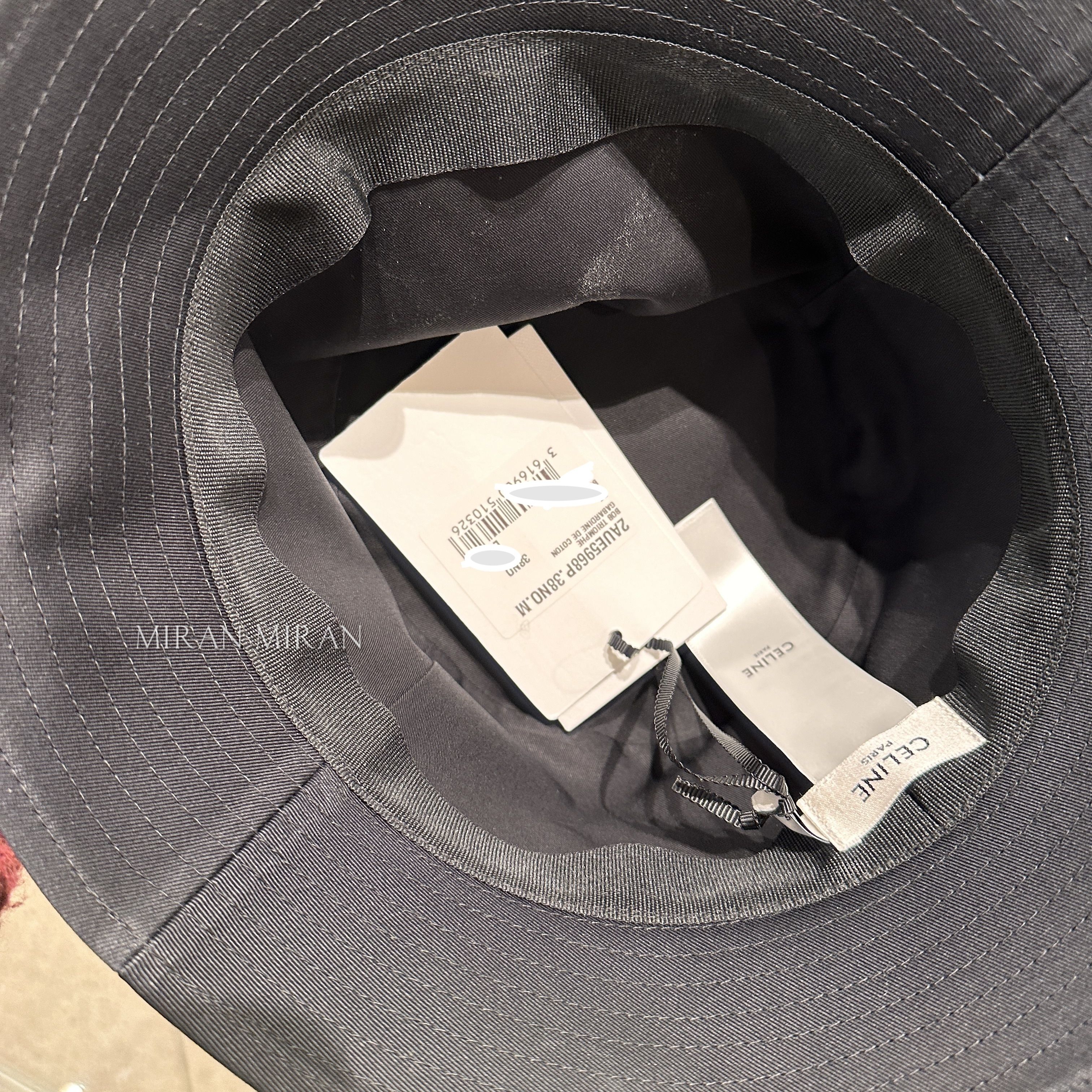 CELINE】トリオンフ バケットハット / コットンギャバジン (CELINE