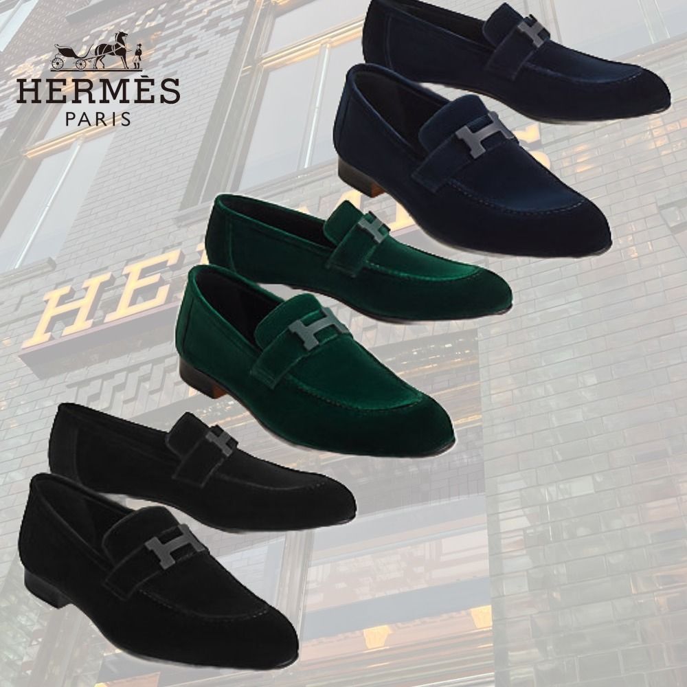 大人気！】HERMESエルメス モカシン パリ ローファー (HERMES/ドレス
