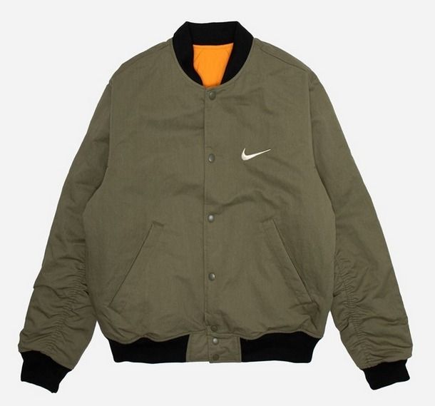 Nike x Stussy コラボ リバーシブル ジャケット 関税送料込 (Nike