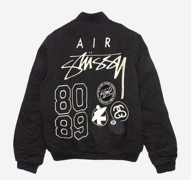 Nike x Stussy コラボ リバーシブル ジャケット 関税送料込 (Nike