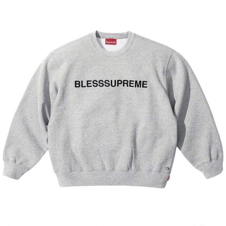 M] Supreme BLESS crewneck 在庫あり (Supreme/スウェット・トレーナー