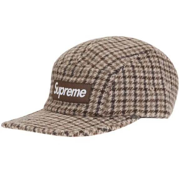 ☆Supreme☆洗練された芸術☆おしゃれなウールチェックキャップ
