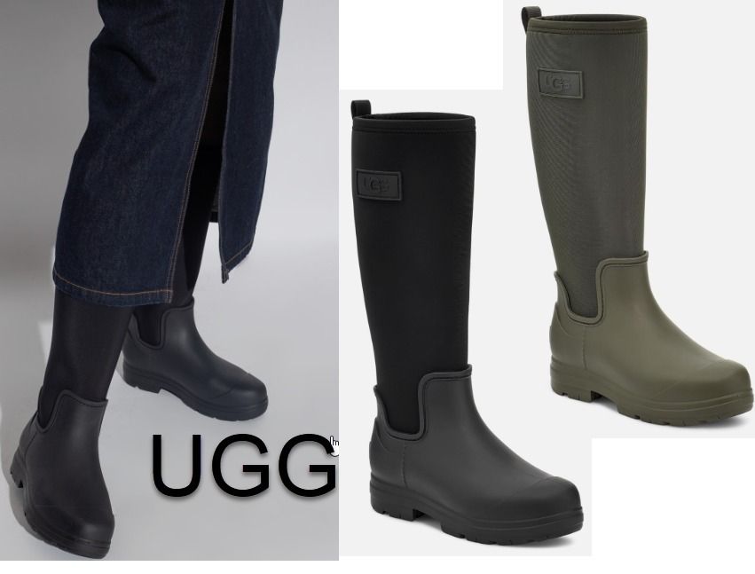 大特価】UGG Droplet Tall Waterproof レインブーツ (UGG/レインブーツ