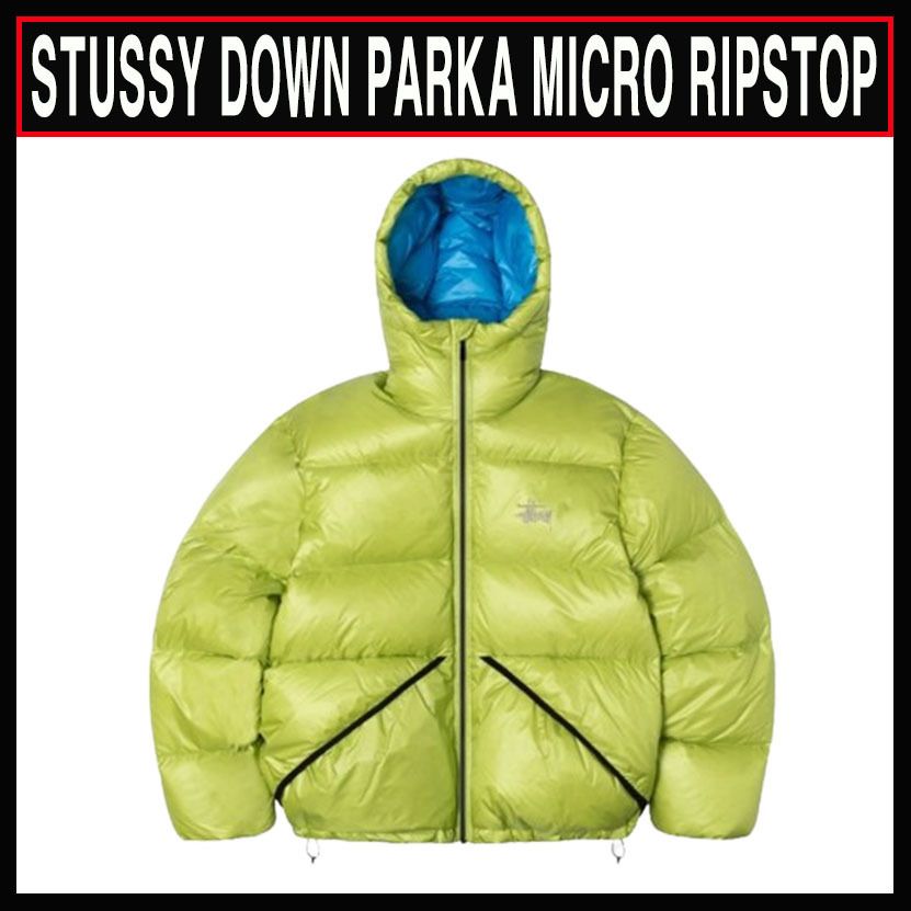 大人気 ☆STUSSY☆DOWN PARKA MICRO RIPSTOP (STUSSY/ダウンジャケット