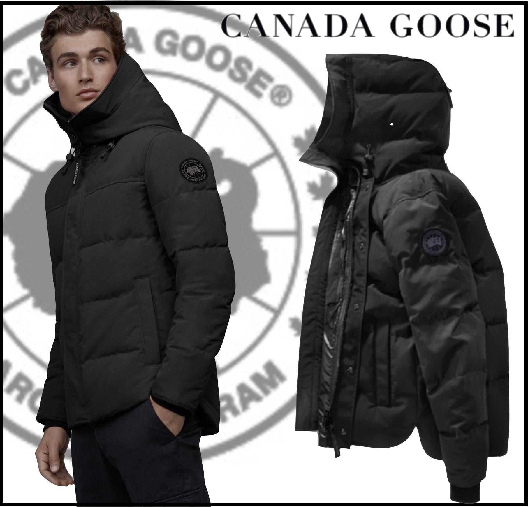 人気モデル☆ブラックラベルマクミラン3804MB☆VIP特価 (CANADA GOOSE