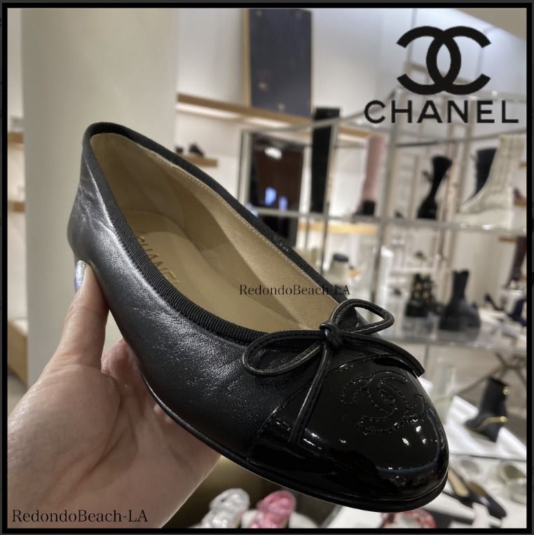 足元大人上品】CHANEL☆バレエシューズ☆オケージョンに最適◎ (CHANEL