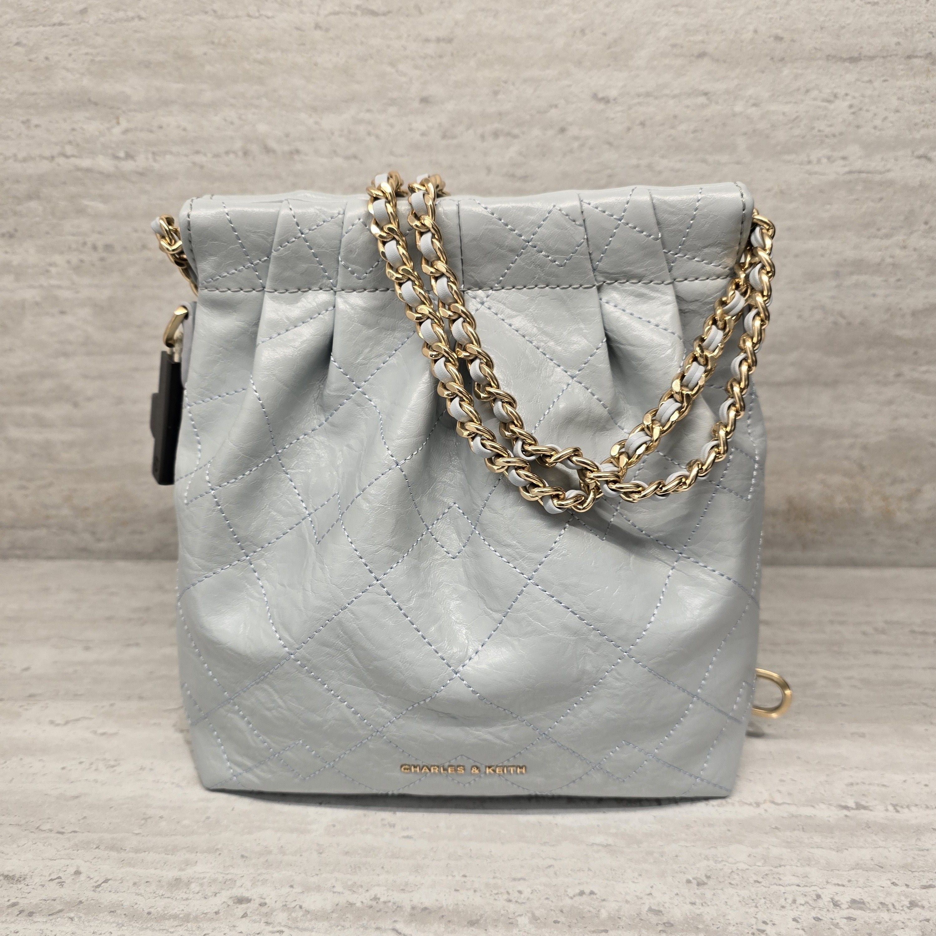 CHARLES & KEITH◇Duo チェーンハンドル 2WAY バックパック