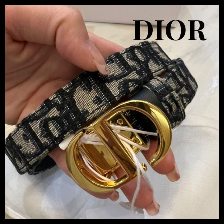 大人気♡】DIOR 30 MONTAIGNE リバーシブルベルト (Dior/ベルト