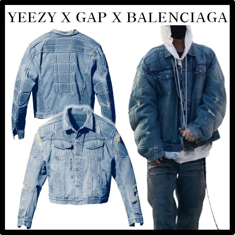 ☆関税込☆Yeezy Gap By Balenciaga Padded デニムジャケット☆ (GAP