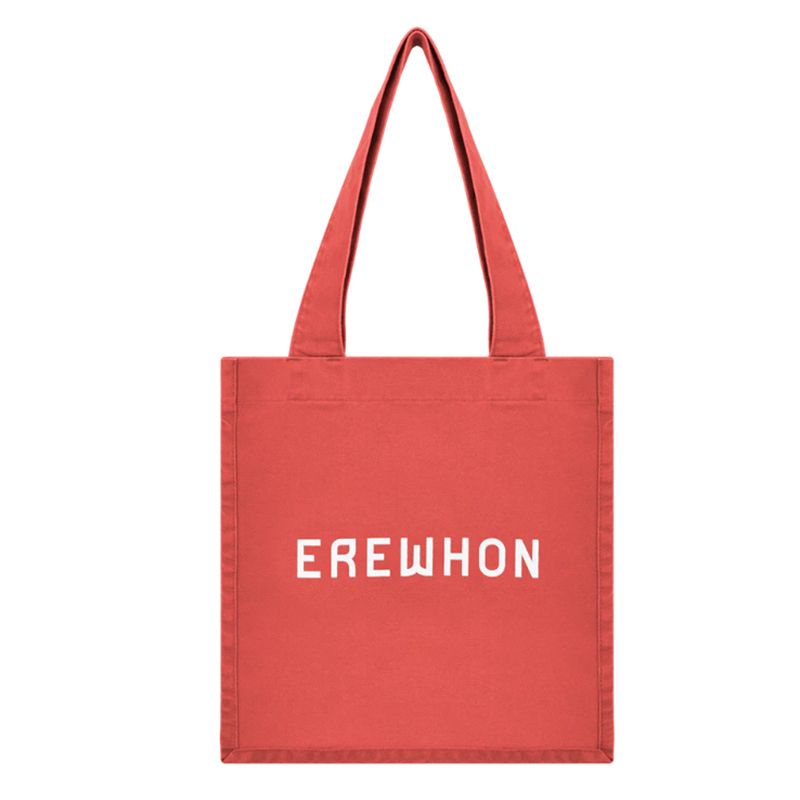 ☆LAセレブ大注目☆EREWHON コットン ショッピングバッグ (EREWHON